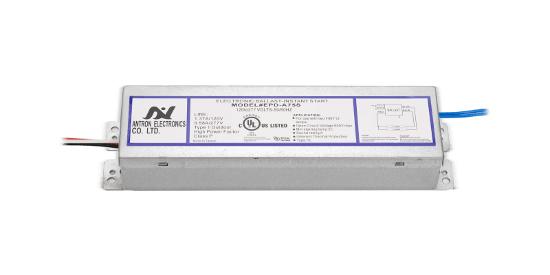 T10.T12 Instant Start Ballasts 40W-75W_AM108_1-2 Lamps
