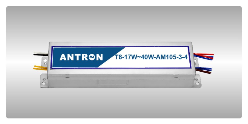 T8 Program Start Ballasts 17W-40W_AM105_3-4 Lamps